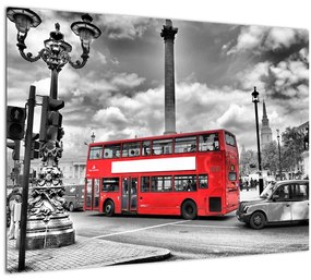 Kép - Trafalgar tér (üvegen) (70x50 cm)