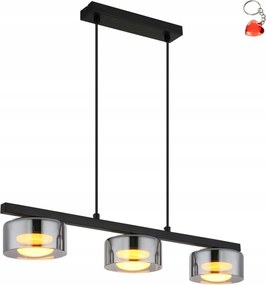 Függő lámpa Higgins 16055-3HS Globo