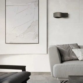 Sollux SL.1020 - Fali lámpa TILA 2xG9/40W/230V 40 cm fekete