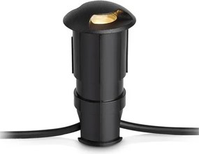 MARKSLÖJD 107289 GARDEN24 Kültéri Talajba Építhető Lámpa Fekete LED IP44