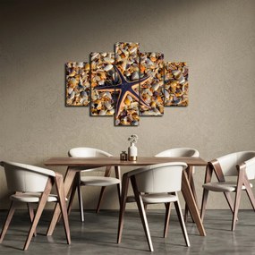 Egy tengeri csillag képe (150x105 cm)
