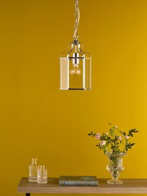 Dar Lighting vintage függeszték aled csiszolt króm darale8650