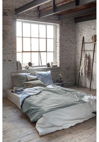 Khaki egyszemélyes pamut-perkál ágyneműhuzat 140x200 cm Colore – Mette Ditmer Denmark