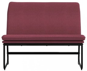 vidaXL bordó szövetpad 100 x 75 x 76 cm