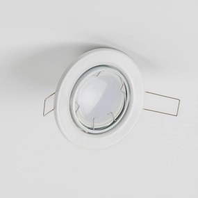 5 darabos szett fürdőszobai beépíthető spotlámpa 1xGU10/4W/230V IP23 fehér