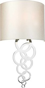 Elstead Lighting Curtis CURTIS-MEDIUM-PC Fali lámpa 1x60W/E27