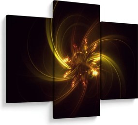 Kép - absztrakt propellerek (90x60 cm)