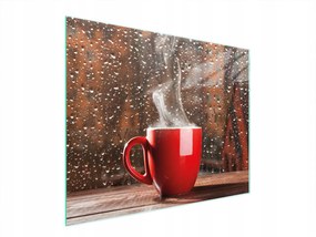 Üveg Vágódeszka 52x40 Kávé Edzett Üveg