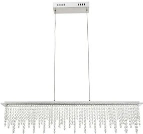 Globo 68405-24H - LED Dimmelhető kristály csillár zsinóron LED/24W/230V + távirányító