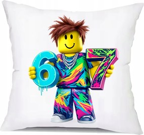 Ajándék párna 67 Hat Hét Six Seven Brainrot Barinrot Ajándék