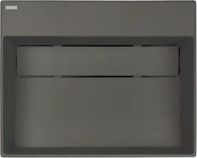 Correo mosdó 50x40, metál antracit