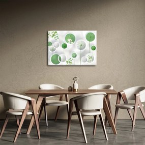 Kép - Virágok körben (70x50 cm)
