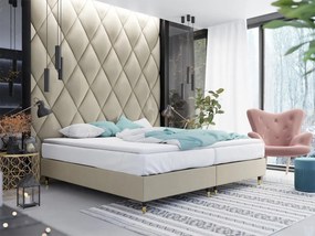 Franciaágy 180 cm Esterházy (bézs) (matraccal). 1069981