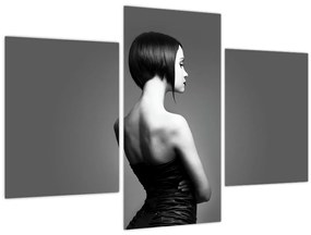 Egy elegáns nő képe (90x60 cm)