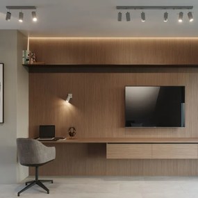 Sollux SL.0452 - Mennyezeti spotlámpa RING 4xGU10/10W/230V