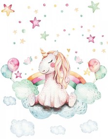 Egyszarvú poszter, fotótapéta, Vlies (206x275 cm, álló)