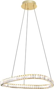 ZUMA LINE MD3169-1-3GT ATHESA Modern Led Függesztett Lámpa Arany LED IP20