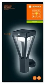 Ledvance - LED Napelemes érzékelős fali lámpa BOUQUET LED/6W/3,7V IP44