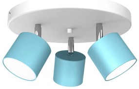 Spotlámpa DIXIE 3xGX53/11W/230V kék