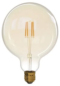 Vintage Warm White LED izzó, G125, 4W E27 - EMOS