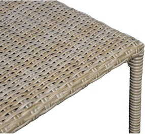 Bézs-világosbarna kétszemélyes kerti lounge szett Modular – Unique Furniture