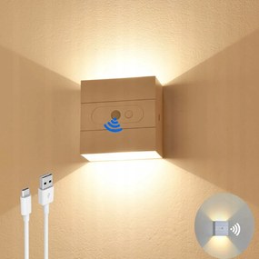 LED-es beltéri fali lámpa mozgásérzékelővel 3000K