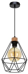 Spot-Light Spot-Light 21822104-Csillár zsinóron DIAMENT 1xE27/60W/230V tölgy SP1149