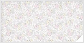 Öntapadós Ablakfólia Adatvédelem Virágmintás 200x100 cm