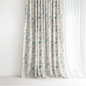 Goldea valencia dekorfüggöny - növénylenyomatok 160x135 cm