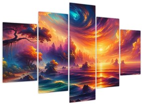 Kép - Varázslatos világ (150x105 cm)