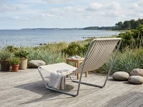 Összecsukható strandnyugágy SAND STRIPES, barna