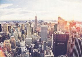Fotótapéta város új york épületek égbolt 208 x 14