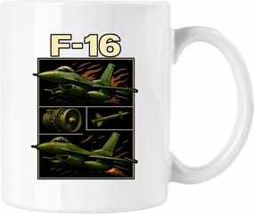 Bögre F-16 Fighting Falcon Usaf Fehér 330ml