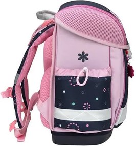 Iskolatáska, fémcsat, BELMIL Classy Midnight Butterfly, éjféli pillangó (BL40313AG73)