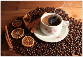 Poszterek 185x125 Kávé pálcával