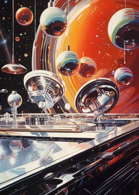 Poszter 67,5x95cm Gömb zenekar