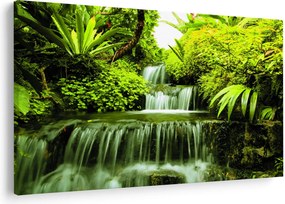 Kép - Indonéziai vízesések (90x60 cm)