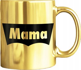 Arany Bögre Nyomott Mintával Anyák Napjára Ajándék Nyomott Mintával Ajándék Print