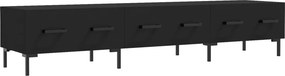 vidaXL fekete szerelt fa TV-szekrény 150 x 36 x 50 cm