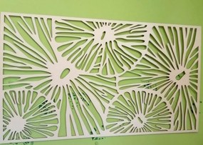 Absztrakt fa kép a falon furnérlemezből készült 3D effektus SAMUEL