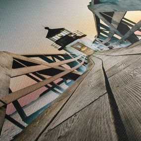 Kép - A mólón (90x60 cm)