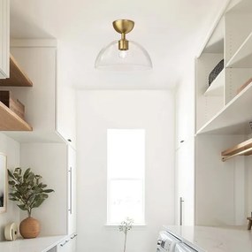 Alora Mood ALM-JUDE-SF-GD-CL-Mennyezeti lámpa JUDE 1xE27/60W/230V átm. 30,5cm réz