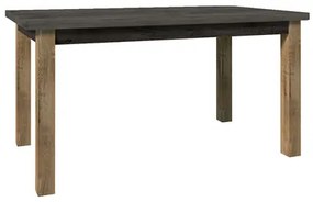 Összecsukható étkezőasztal Montana STW 160 cm Tölgy lefkas / szürke