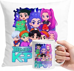 Bögre Szett Párna K-pop Démonvadász Születésnap Ajándék Szöveg