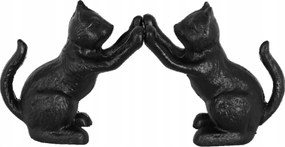 Könyvtámaszok Bookend Macskatámasz Öntöttvas Macskák A Ház Nappalijába