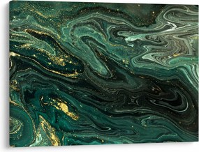Kép - Zöld márvány (70x50 cm)