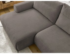 Barna sarokkanapé Aden – Bobochic Paris