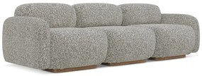 Szürke moduláris kanapé 270 cm Ailani – Makamii