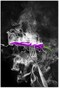 Poszterek 60x90 Lila paprika