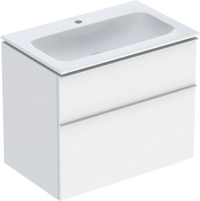 Geberit iCon mosdó szekrénnyel 75 cm fehér 502.332.01.3